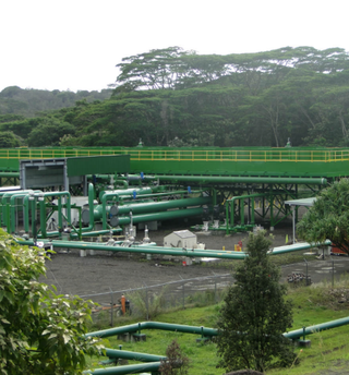 La planta PGV de Hawái.